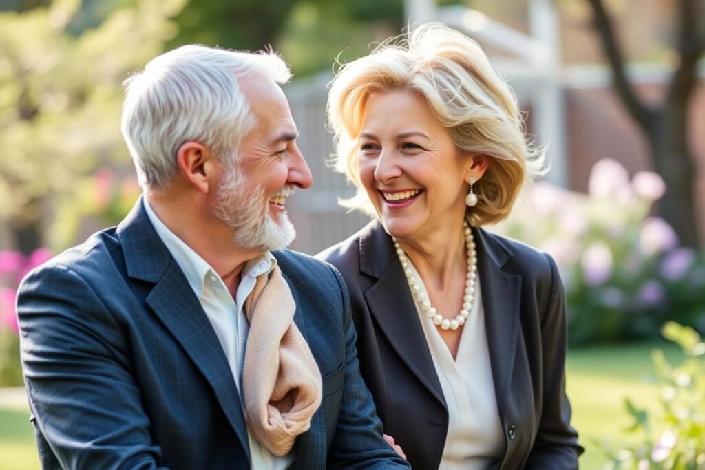 Happy couple who found deep connection using principles on how to find the ideal man Happy couple who found deep connection using principles on how to find the ideal man